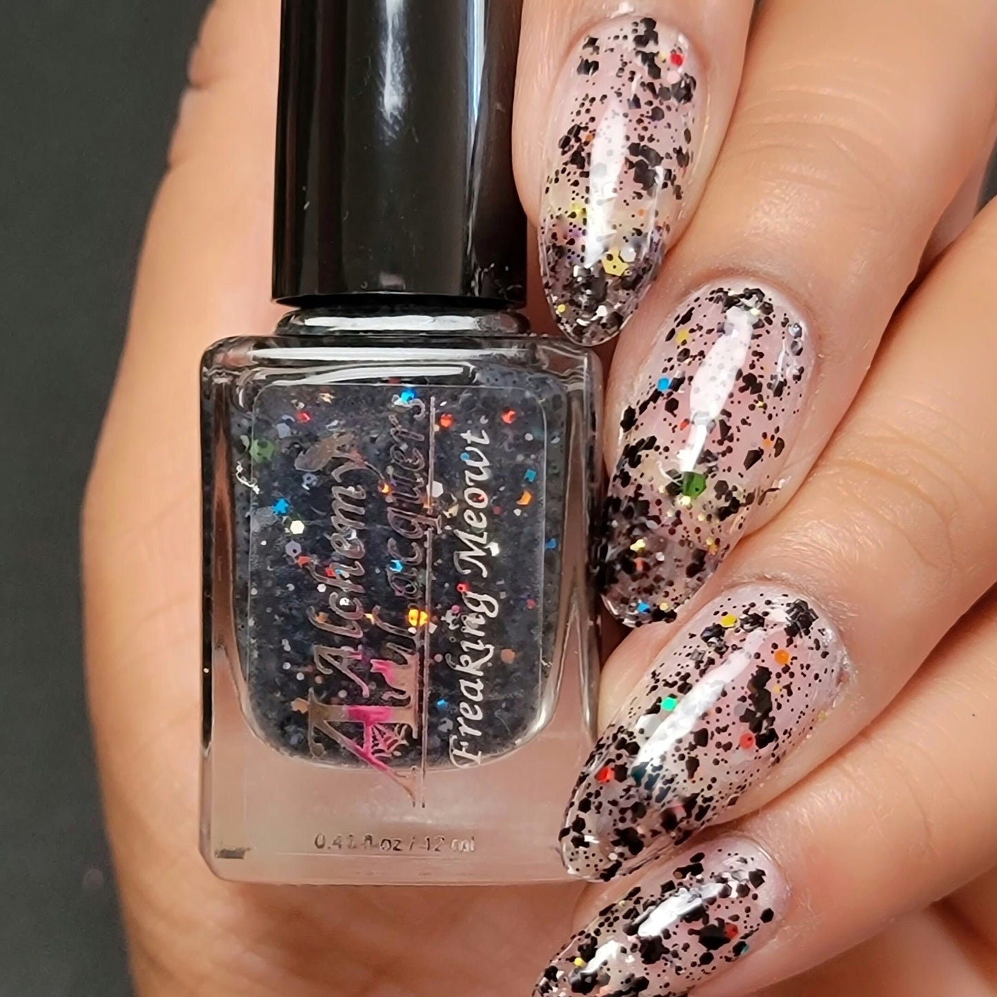 Freaking Meowt (Glitter Topper)