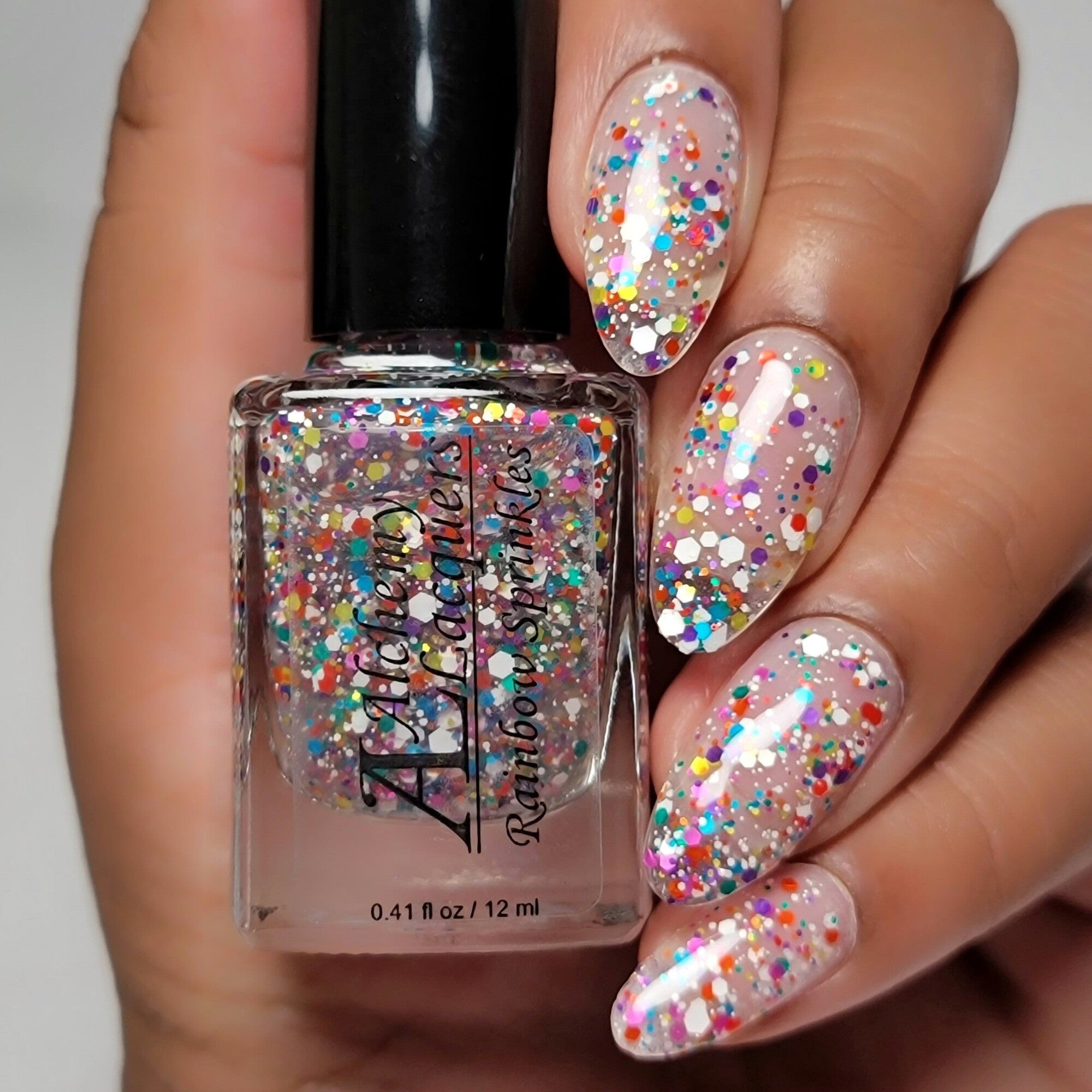 Alchemy Lacquers Rainbow Sprinkles (Glitter Topper) Nail Polish