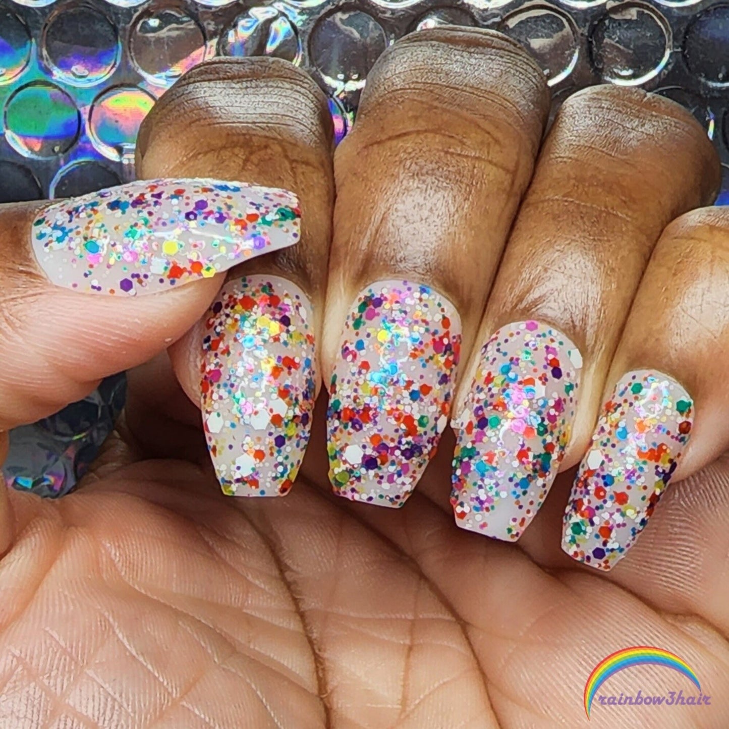 Rainbow Sprinkles (Glitter Topper)