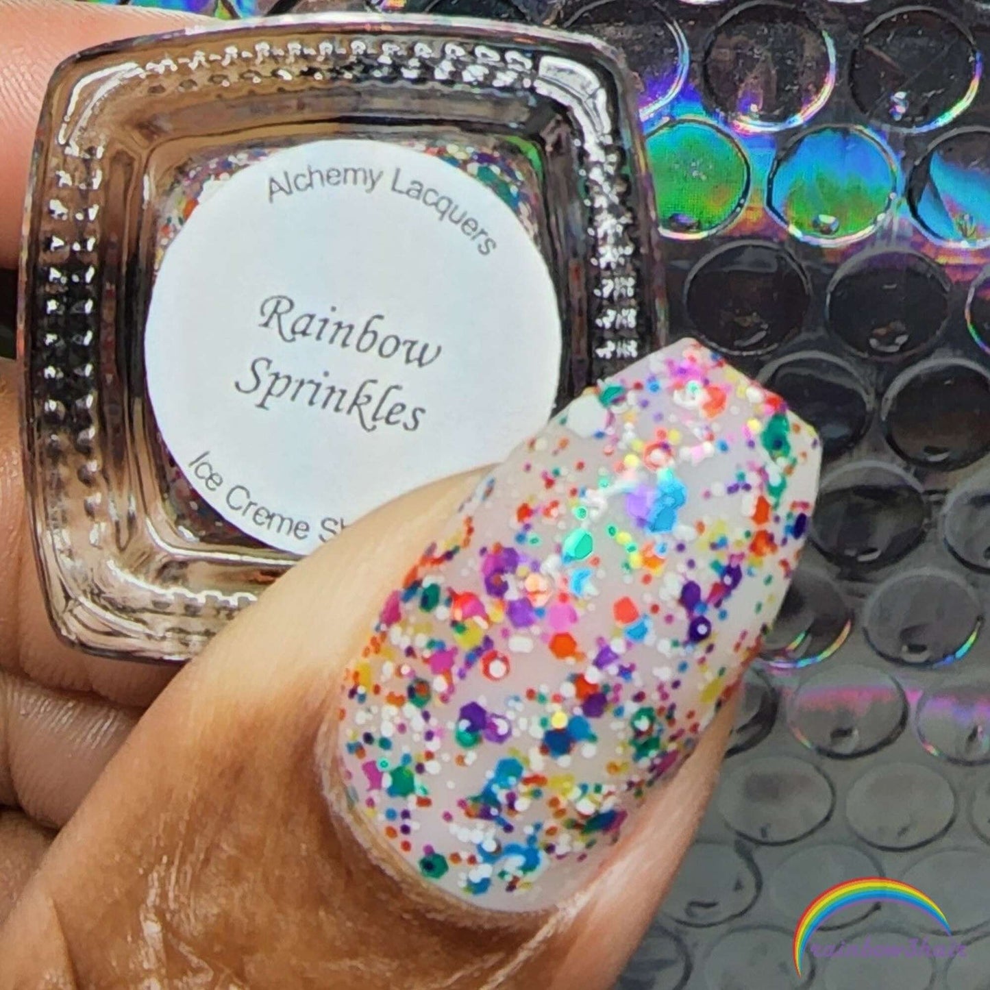 Rainbow Sprinkles (Glitter Topper)