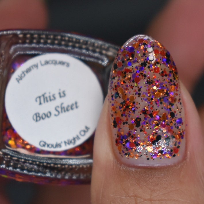 This is Boo Sheet (Glitter Topper)