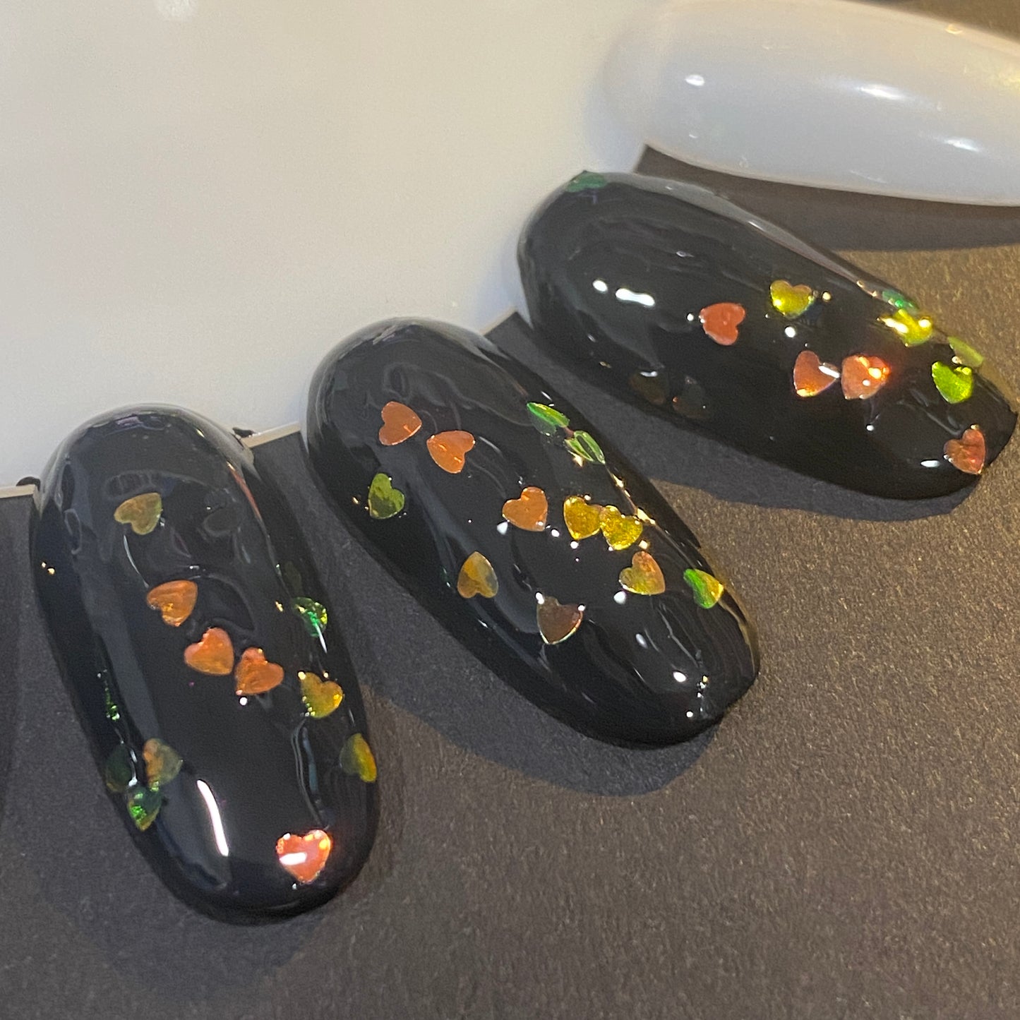 Heart Opal (Glitter Topper)