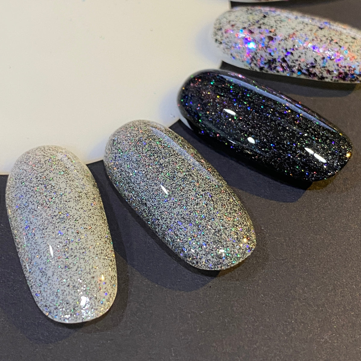 Obsidian Kaleidoscope (Glitter Topper)