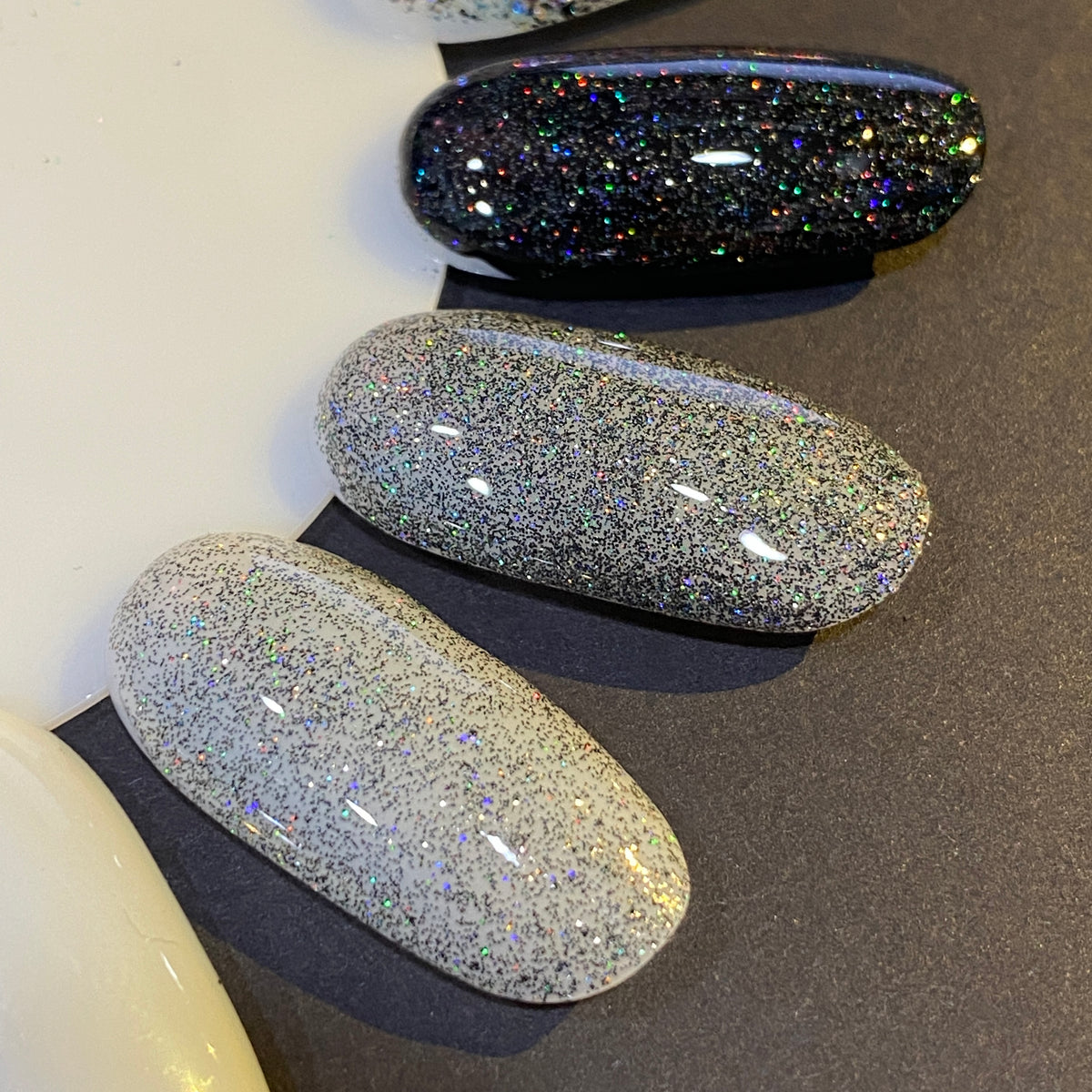 Obsidian Kaleidoscope (Glitter Topper)